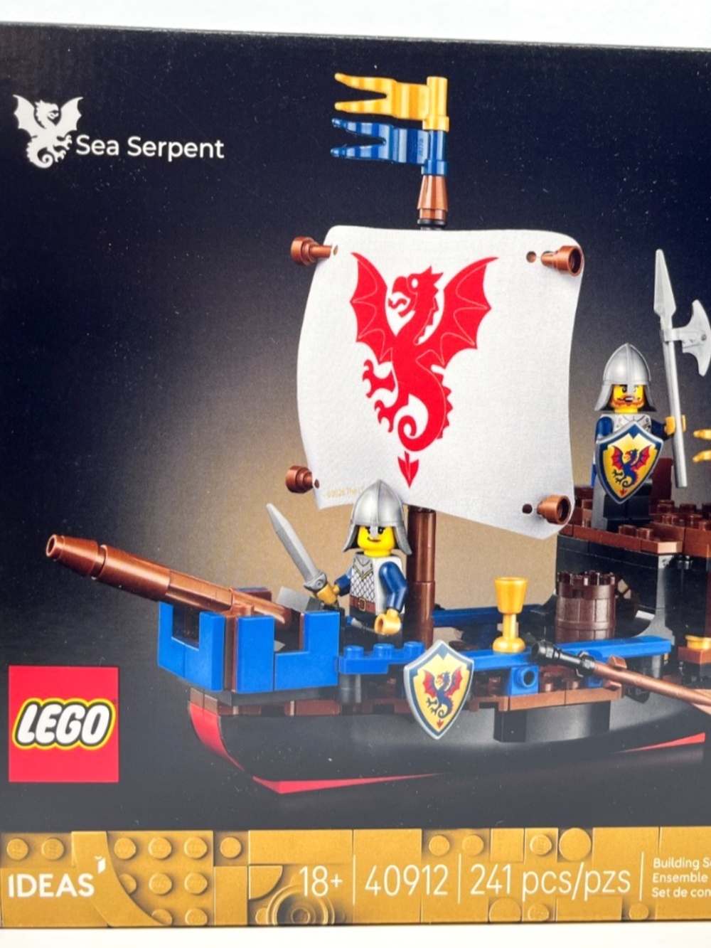 Lego IDEAS CUUSOO Castle "Sea Serpent" 40912 UNOPENED